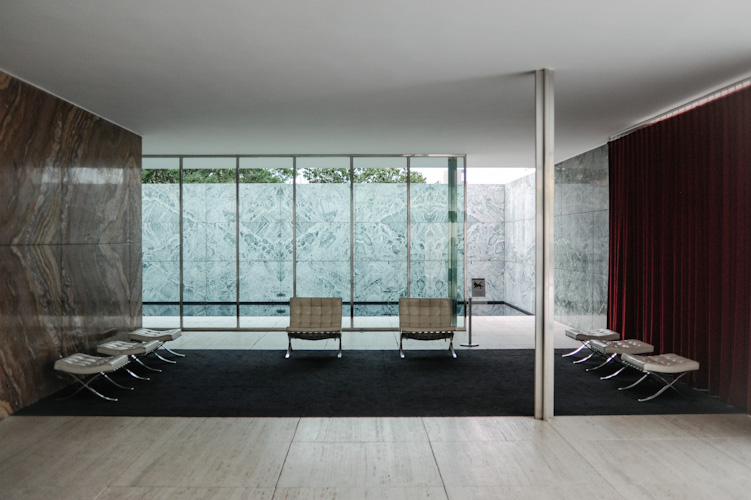 Barcelona Pavillon Mies van der Rohe